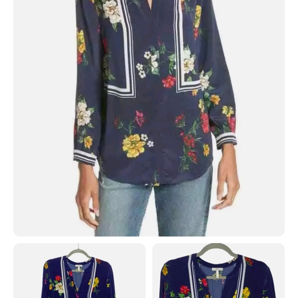 Joie 100% Silk Blouse - Picture 2 of 3